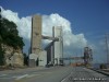 The grain elevator in Alton Illinois