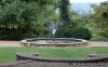 The fountain at Nims Mansion in Bee Tree County Park