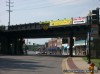 Railroad Viaduct crossing Florissant Road in Ferguson Missouri