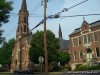 Sacred Heart Catholic Church in Old Town Florissant