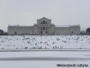 Sledding on Art Hill in Forest Park