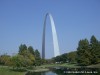 The Gateway Arch in the Jefferson National Expansion Memorial