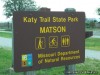 Katy Trail Matson Missouri Trailhead