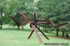 A sculpture at Laumeier Sculpture Park