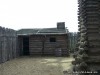 The fort at Camp River Dubois