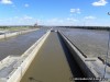 The 1,200-ft main lock