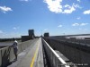 On top of the locks and dam