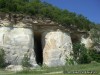 The white sandstone bluffs in Pacific Missouri