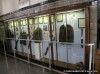 Display of uniforms inside the Soldiers Memorial