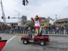Fredbird in the Mardi Gras Grand Parade in Soulard