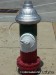 The green, white and red fire hydrants!
