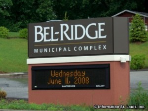 Bel-Ridge Missouri Municipal Complex Sign