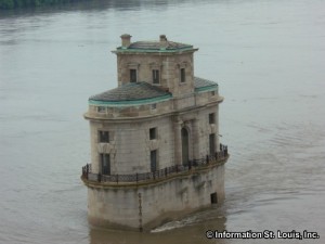 Water Intake Towers on the Mississippi River