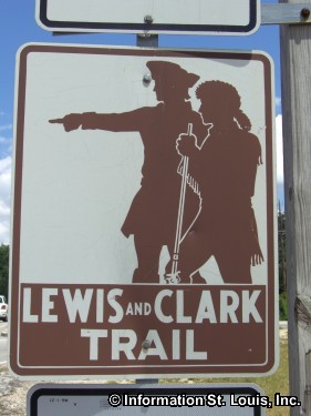 Lewis and Clark Trail sign