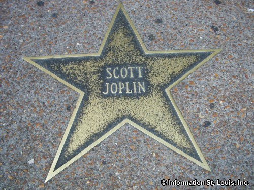 Scott Joplin star on the Walk of Fame Walk of Fame